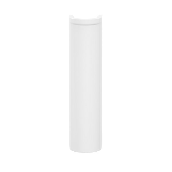 Colonne de lavabo en céramique blanc brillant l.17,3 x H.67,9 x P.16,9 cm Tasi GoodHome