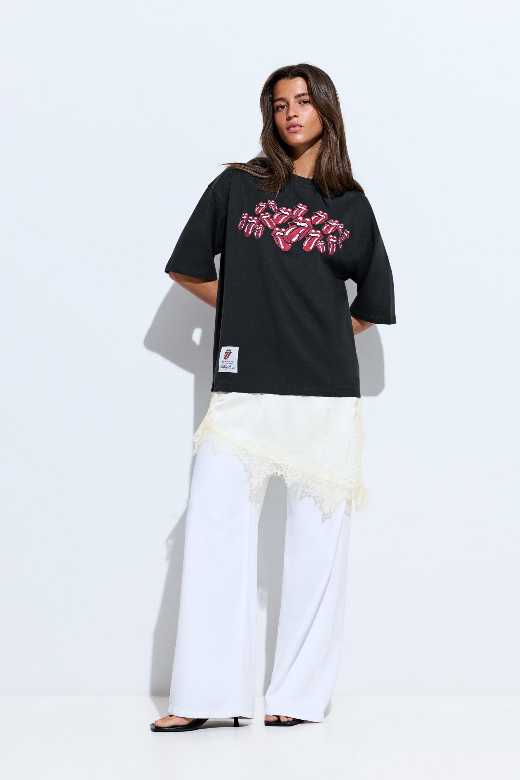 Camiseta oversize Rolling Stones ©Universal