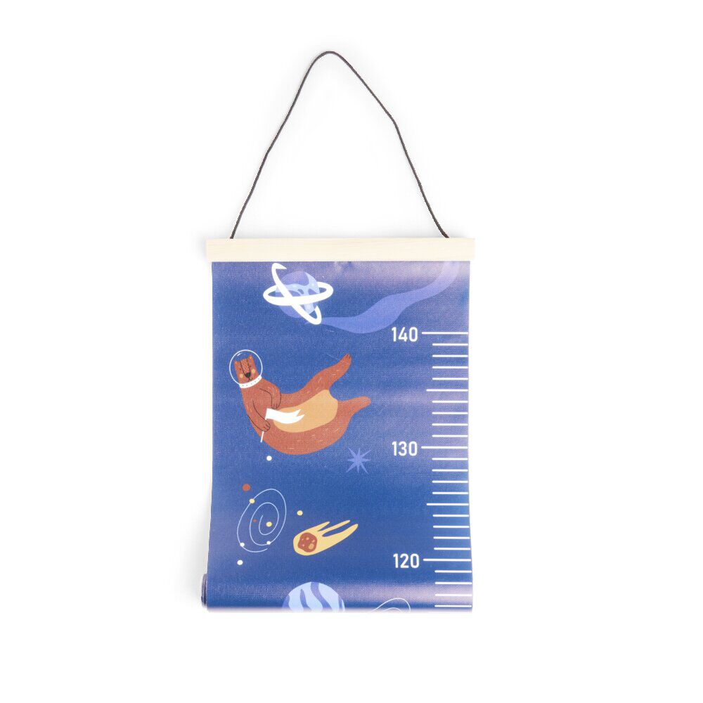 Toise enfant motifs animaux 23x115cm - 3 modèles