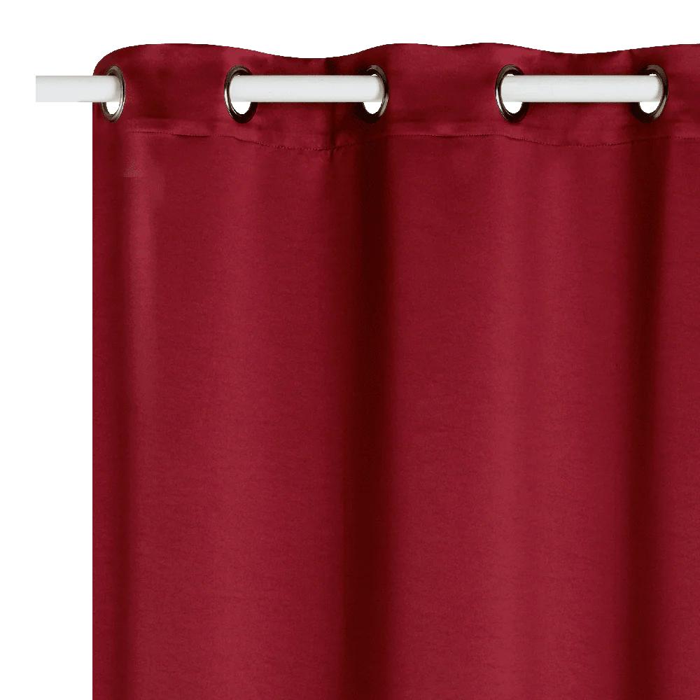 Rideau SYBILLA coloris marsala 140 x 260 cm