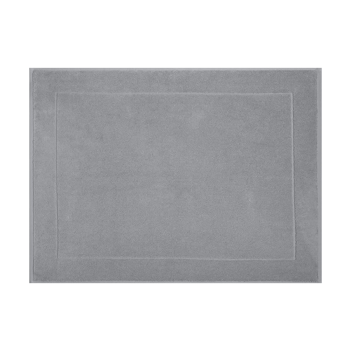 CARESSE - Tapis de bain en coton galet 60 x 80