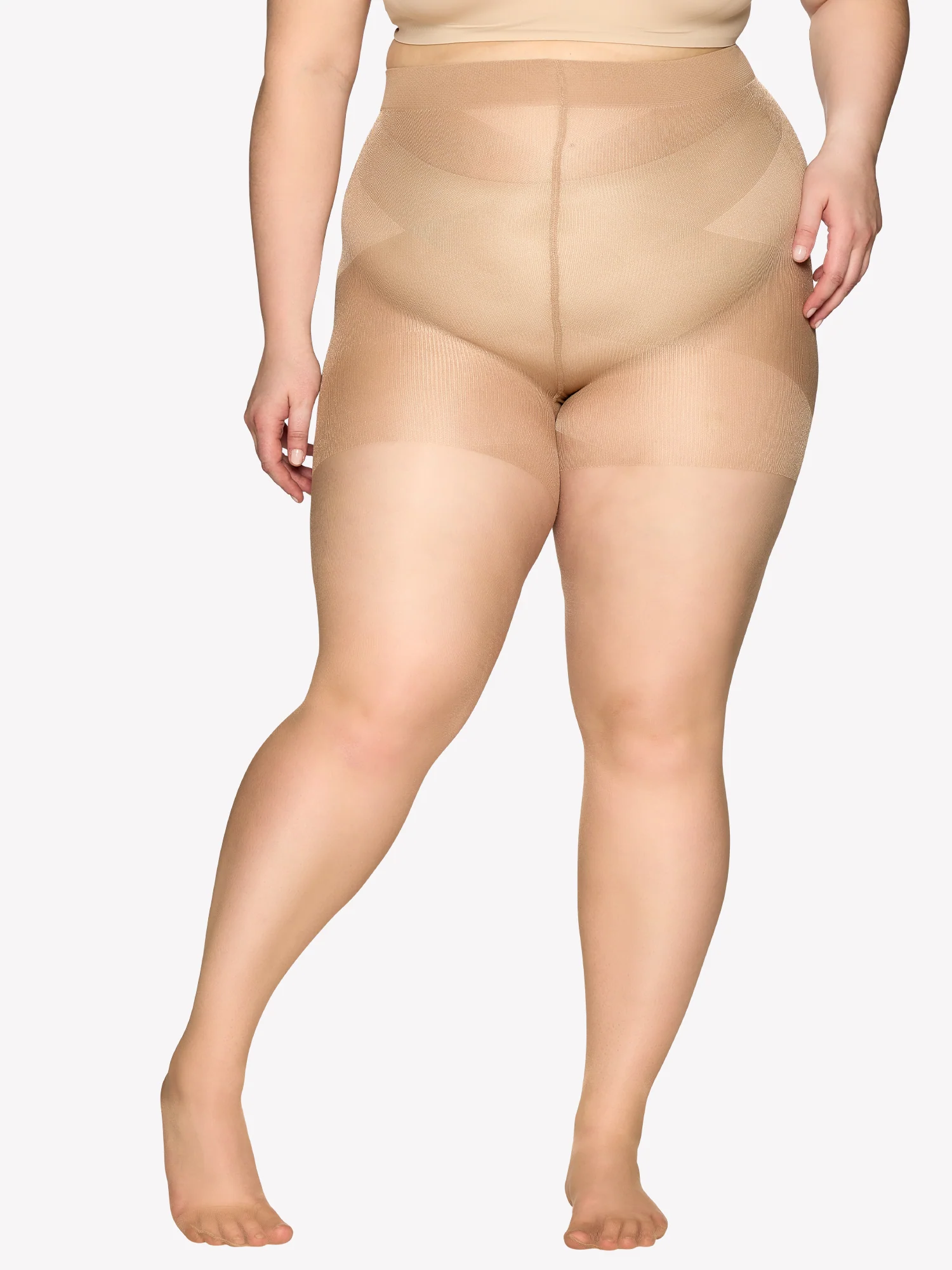 CURVY 20 den sukkahousut - natural