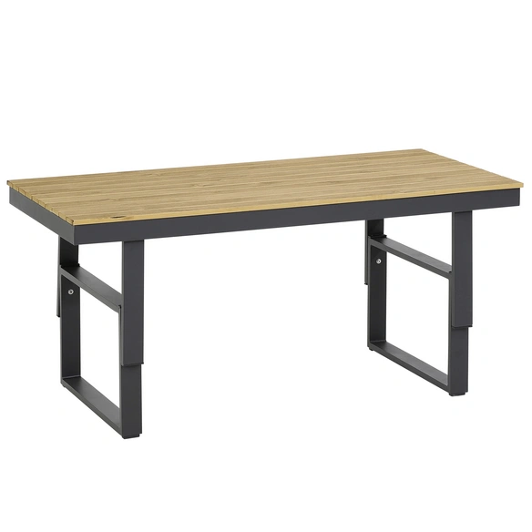 Loungeset »San Jose«, anthrazit/grau/holzfarben, Metall, 5 Sitzplätze