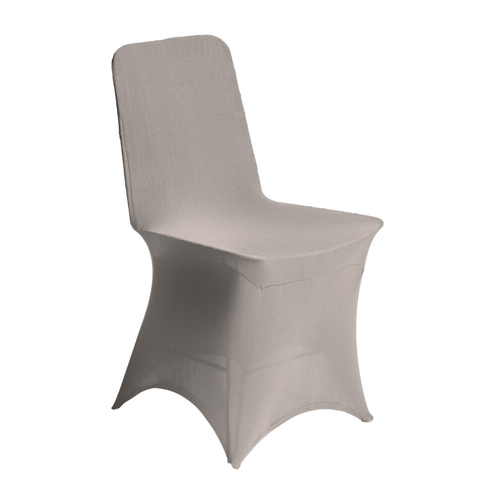 Housse de chaise extensible beige L44xP39XH91cm