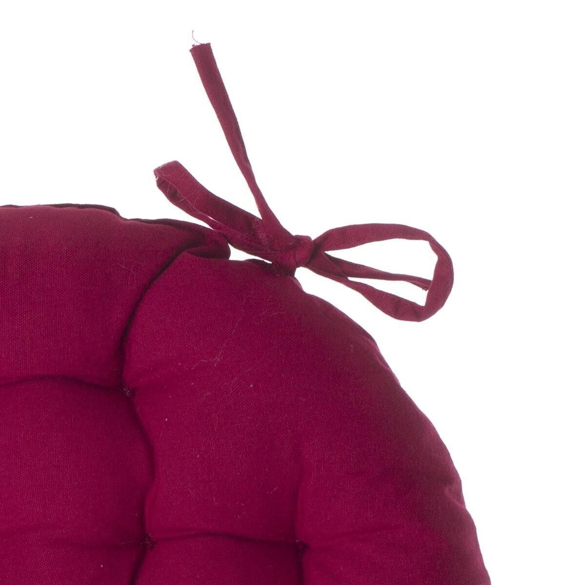 Round chair cover Red, D.38 cm