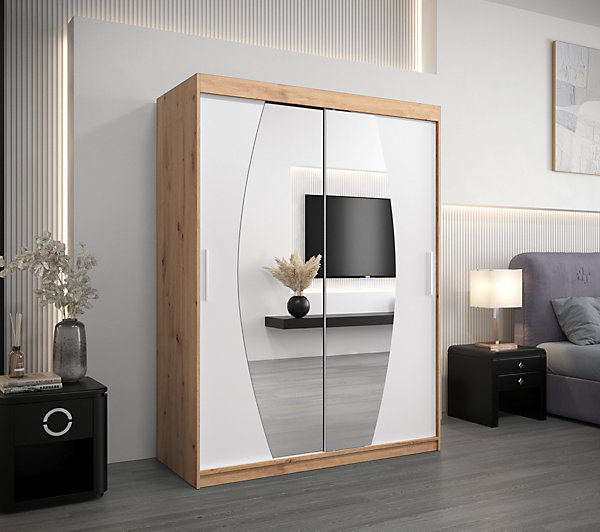 Armoire Elypse à Portes Coulissantes 200/150/62 2 Portes
