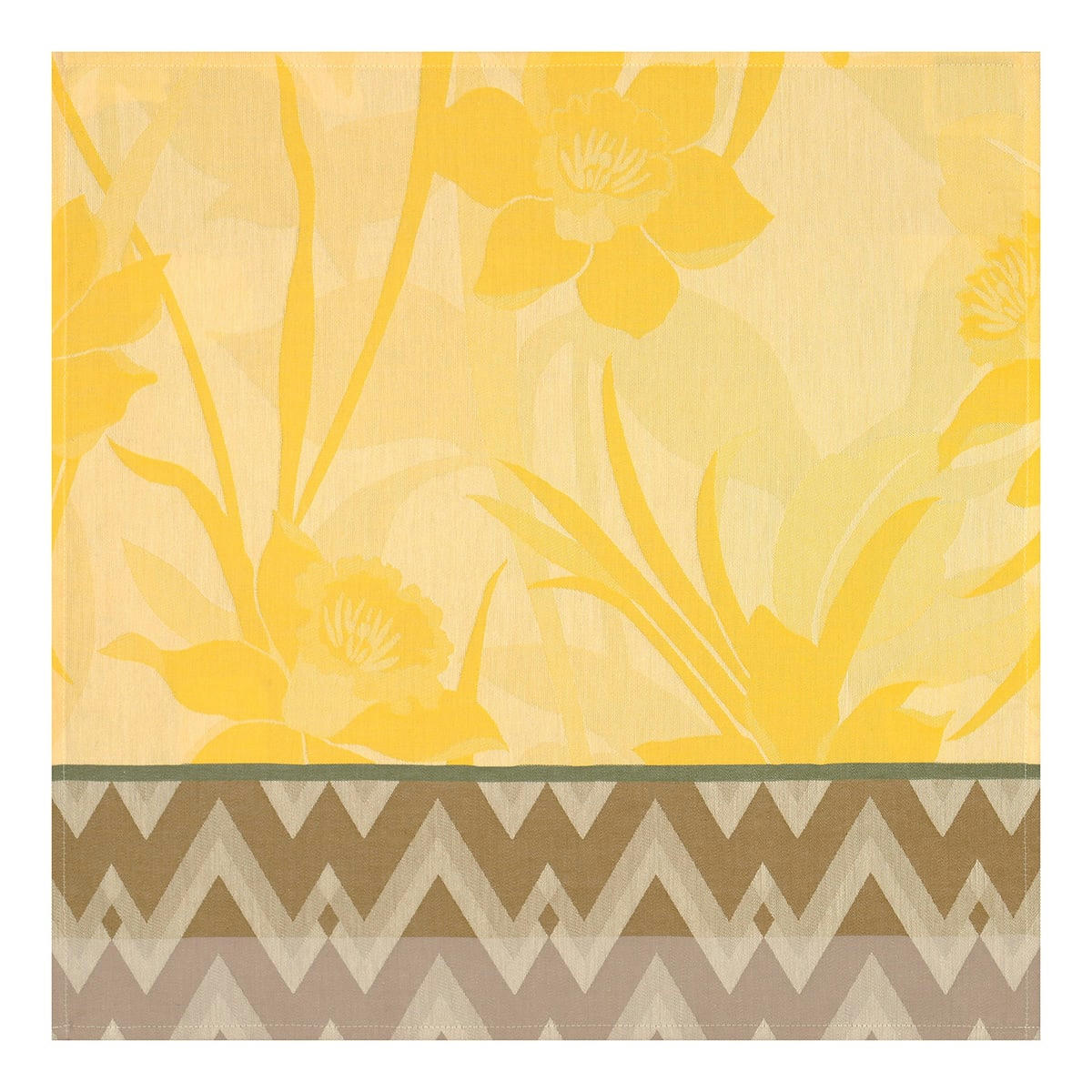 LA VIE EN VOSGES - Serviette en coton soleil 58 x 58