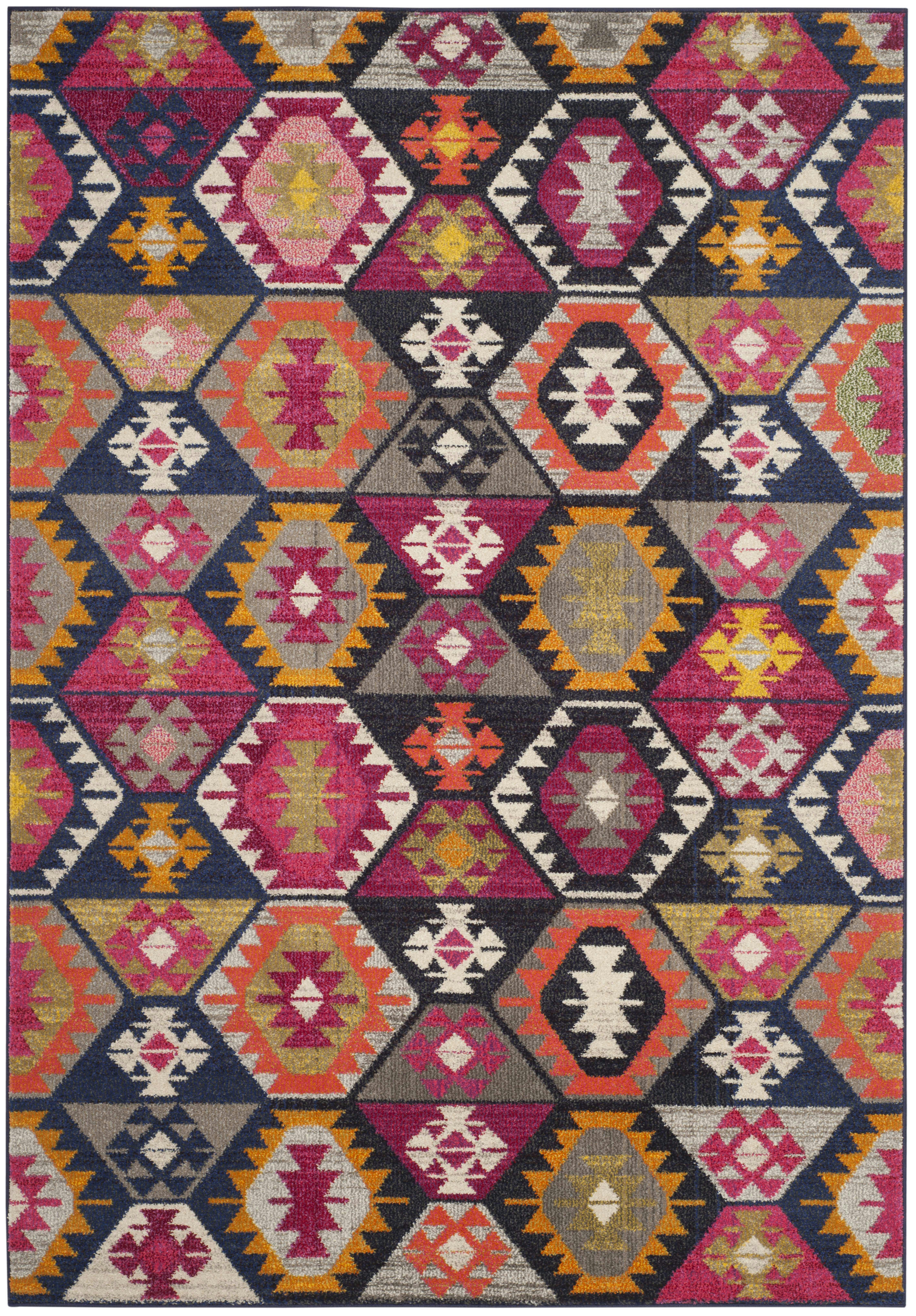 MONACO - Tapis de salon interieur en multicolore, 122 x 170 cm