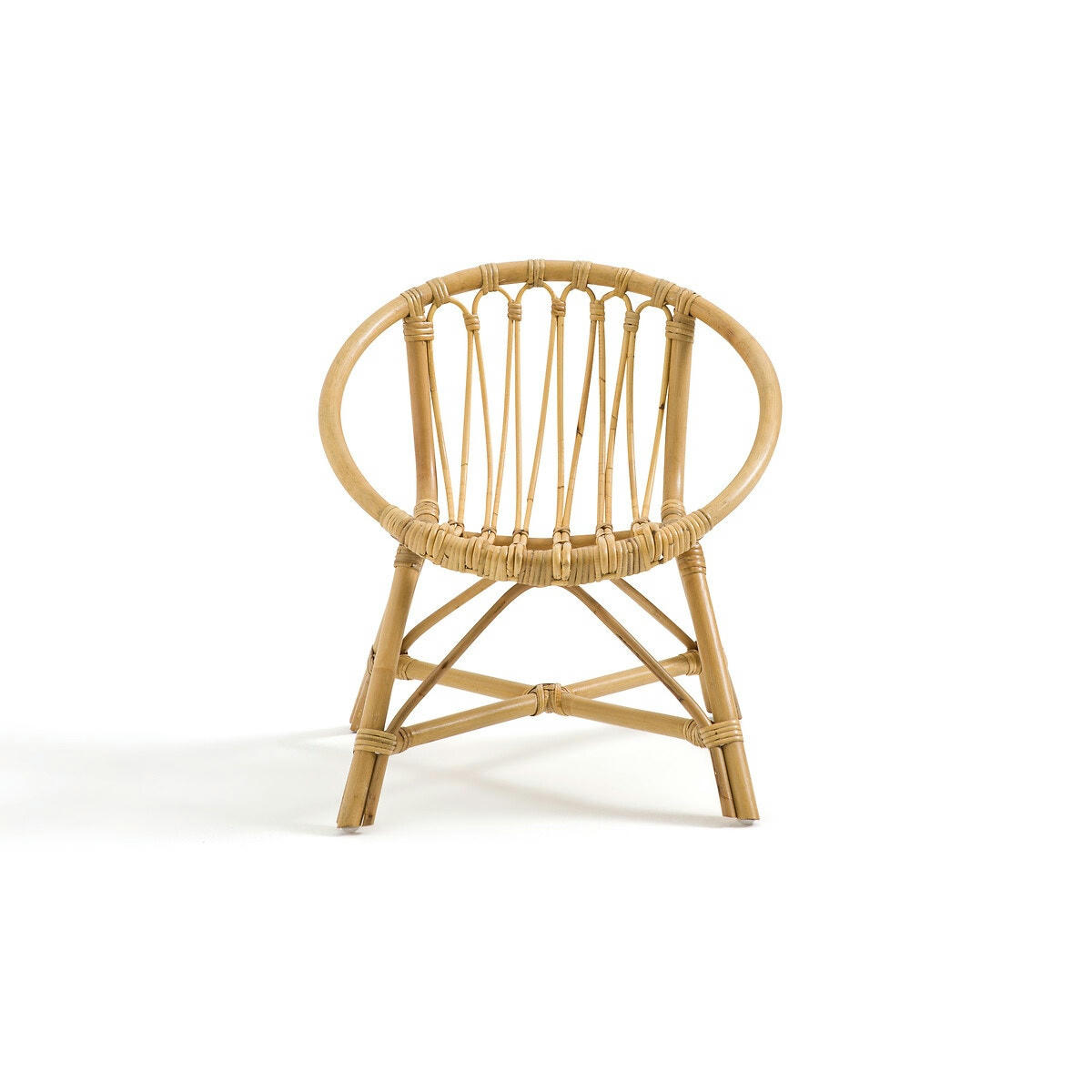 Fauteuil enfant en rotin, Malu