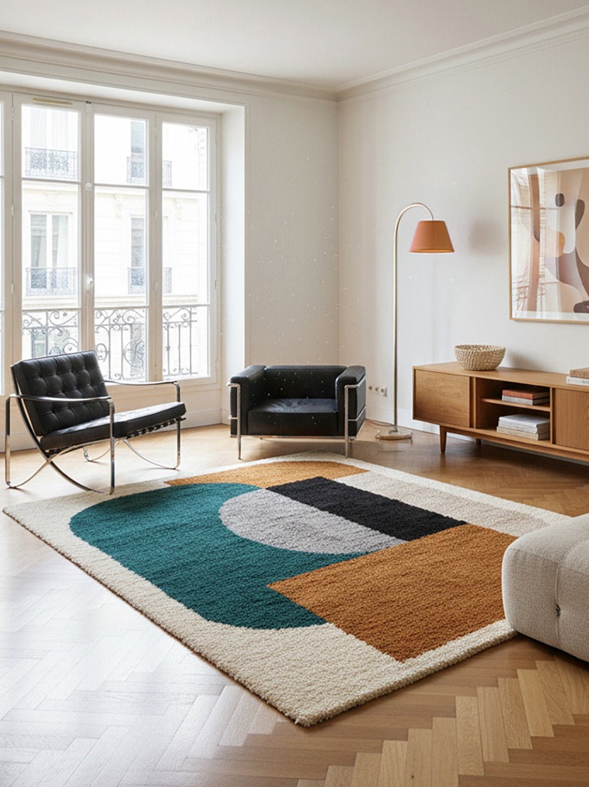 AFK Living vloerkleed Gatsby - zeer zacht - veelkleurig