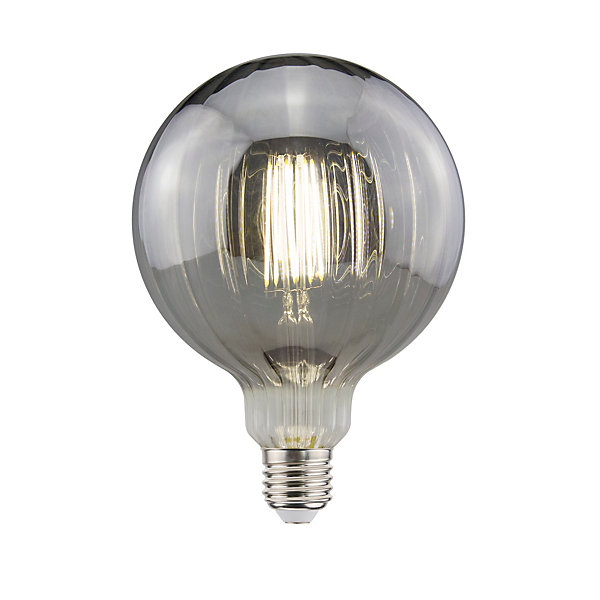 Ampoule LED E27 ballon à filament linéaire fumé blanc neutre Jacobsen