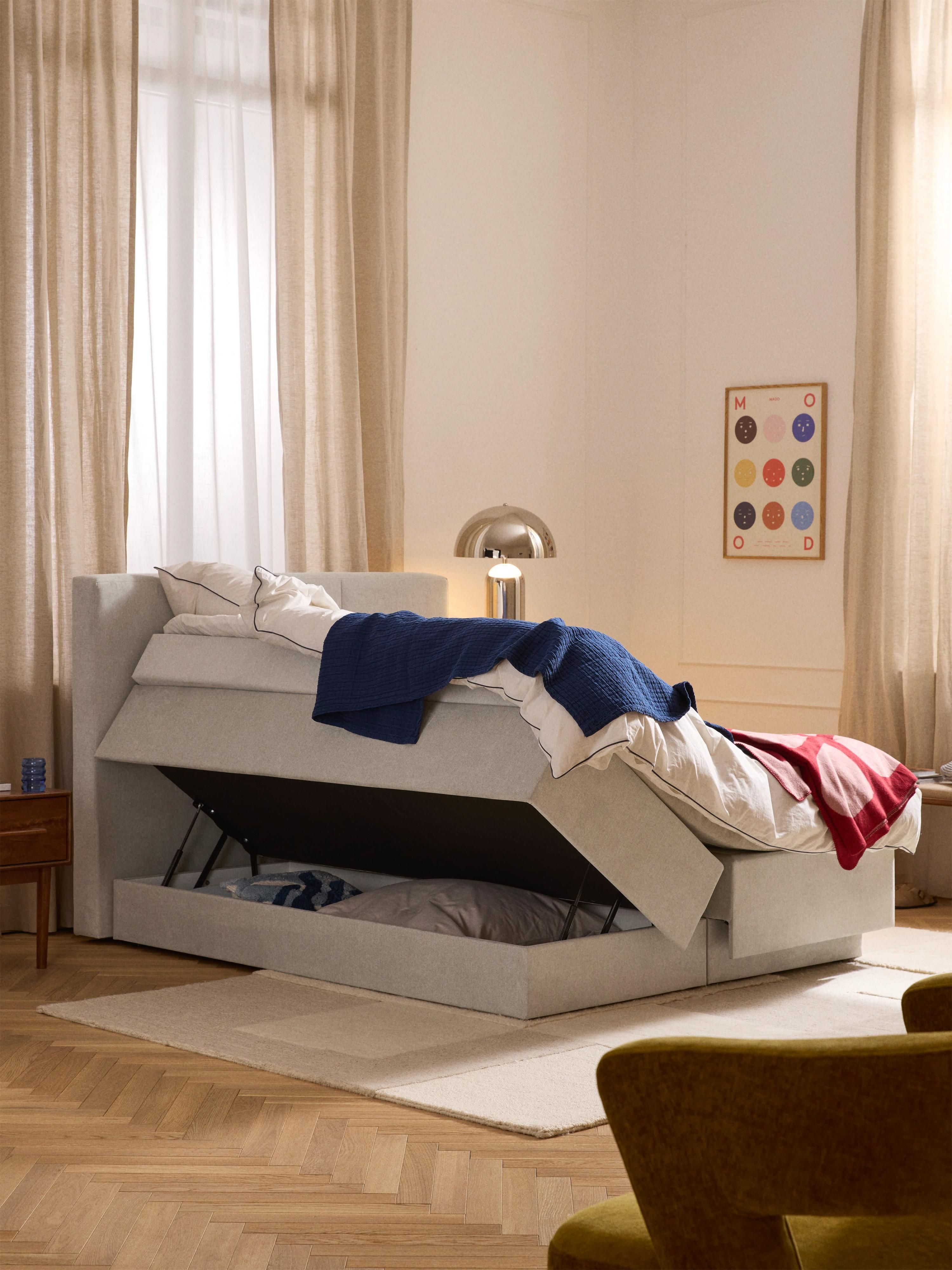 Boxspringbett Oberon mit Stauraum