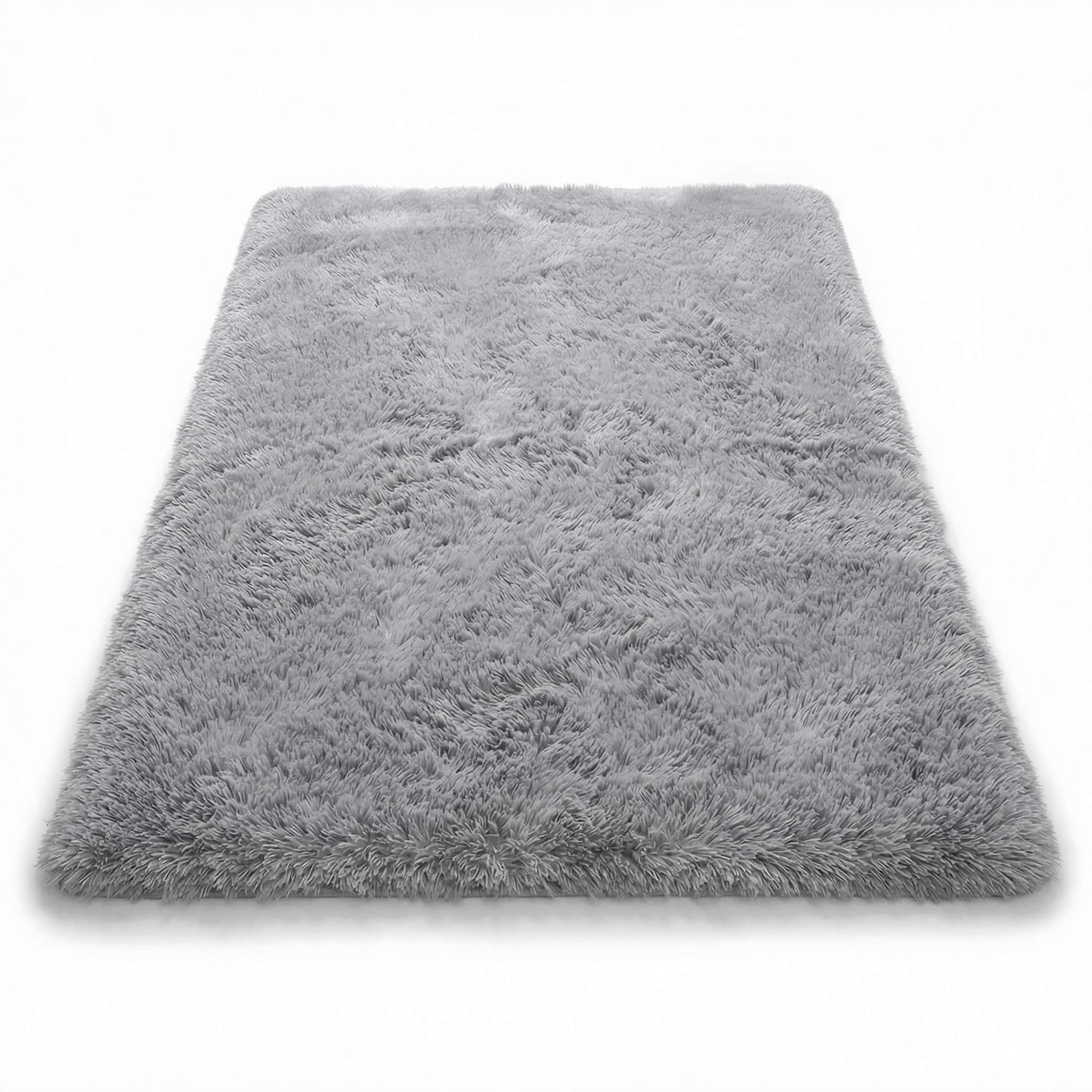 Miękki Pluszowy Dywan SOFTIQUE Eco Futro Shaggy - 120x170 cm Szary