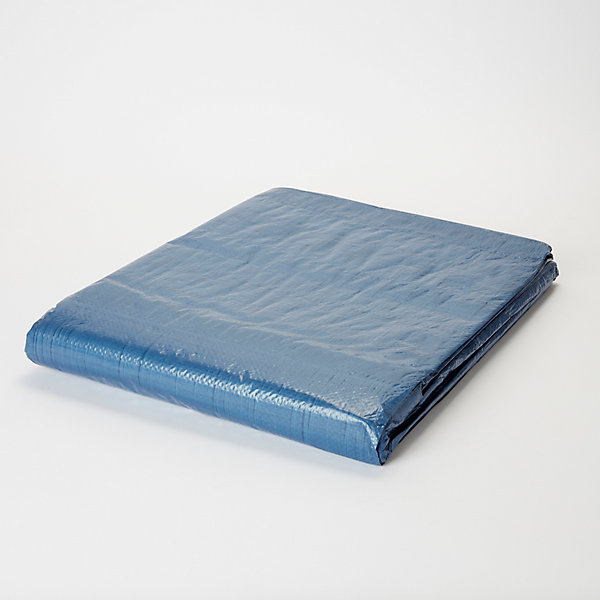 Bâche légère bleu 5 x 8 m Polythène 40m2