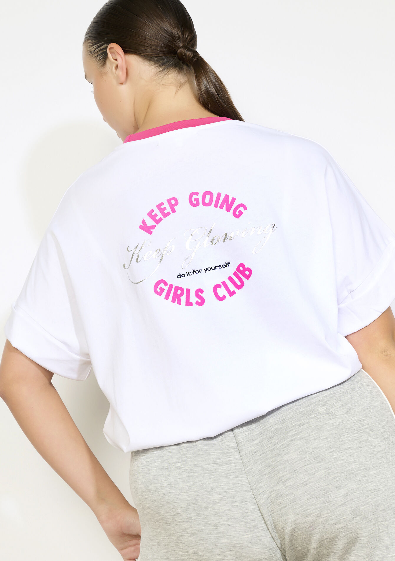 Sportief katoenen shirt