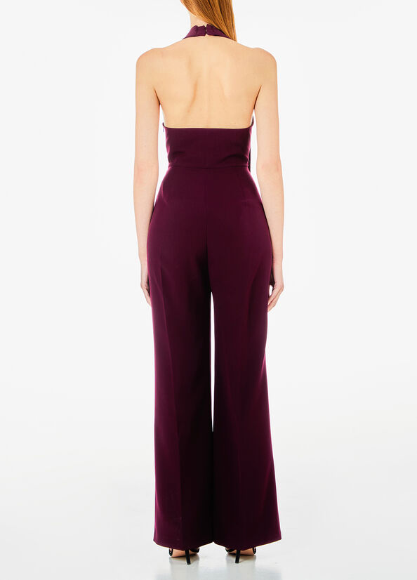Tuta stretch con foulard