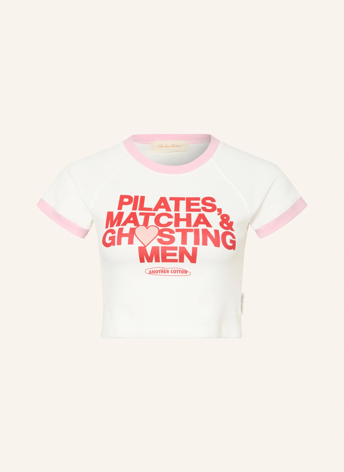 another COTTON LAB Cropped-Shirt
