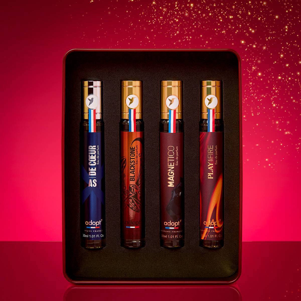 Magnetic ManCoffret 4 x eaux de parfums 30 ml