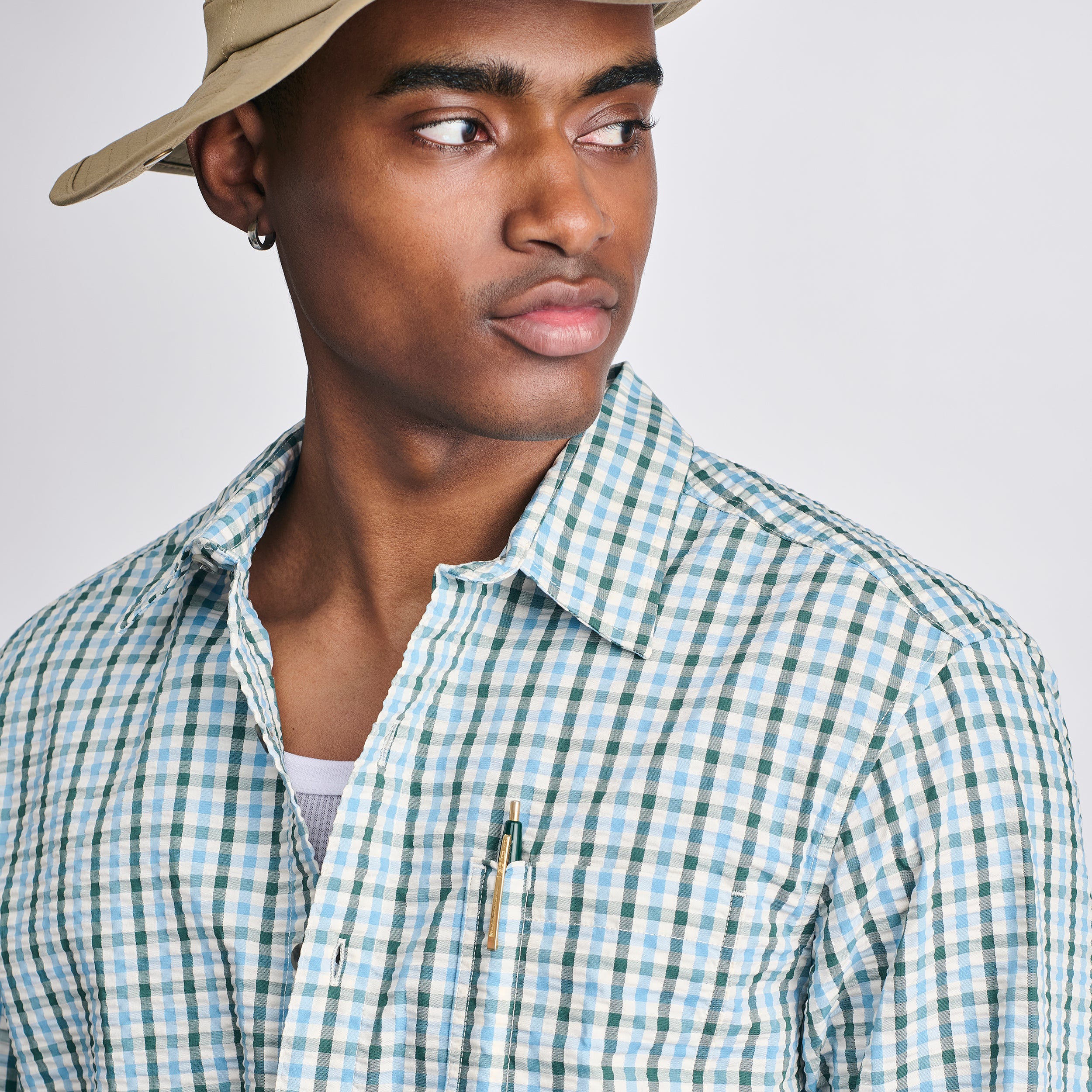 Men's Long-Sleeve Pack It 3.0 Seersucker Shirt