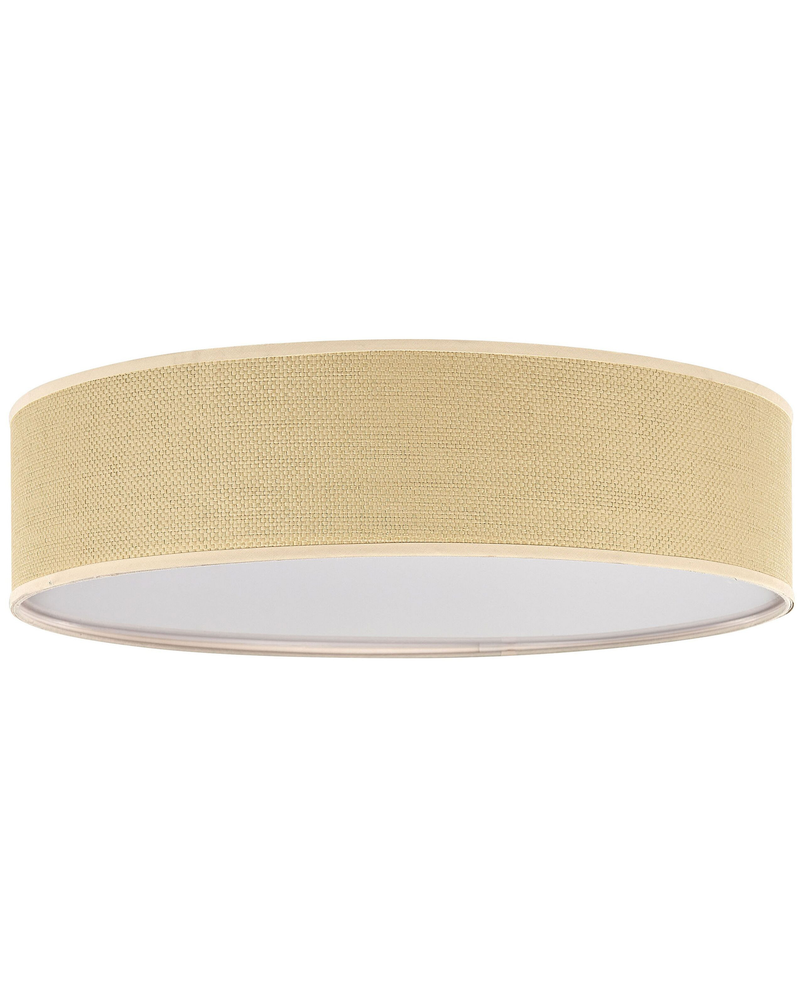 Lampa sufitowa okrągła 60 cm pleciona plafon