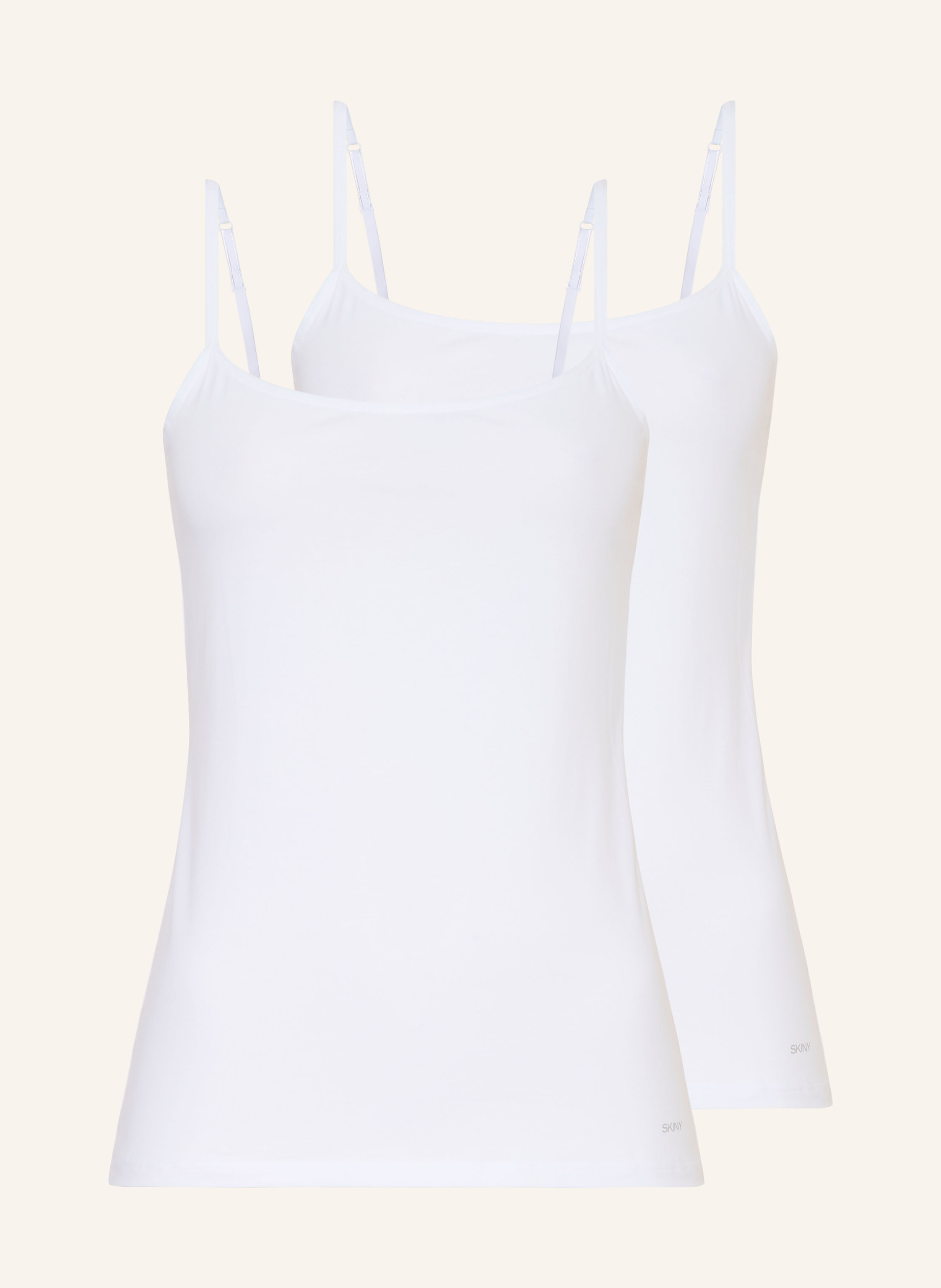 Skiny 2er-Pack Tops COTTON STRETCH