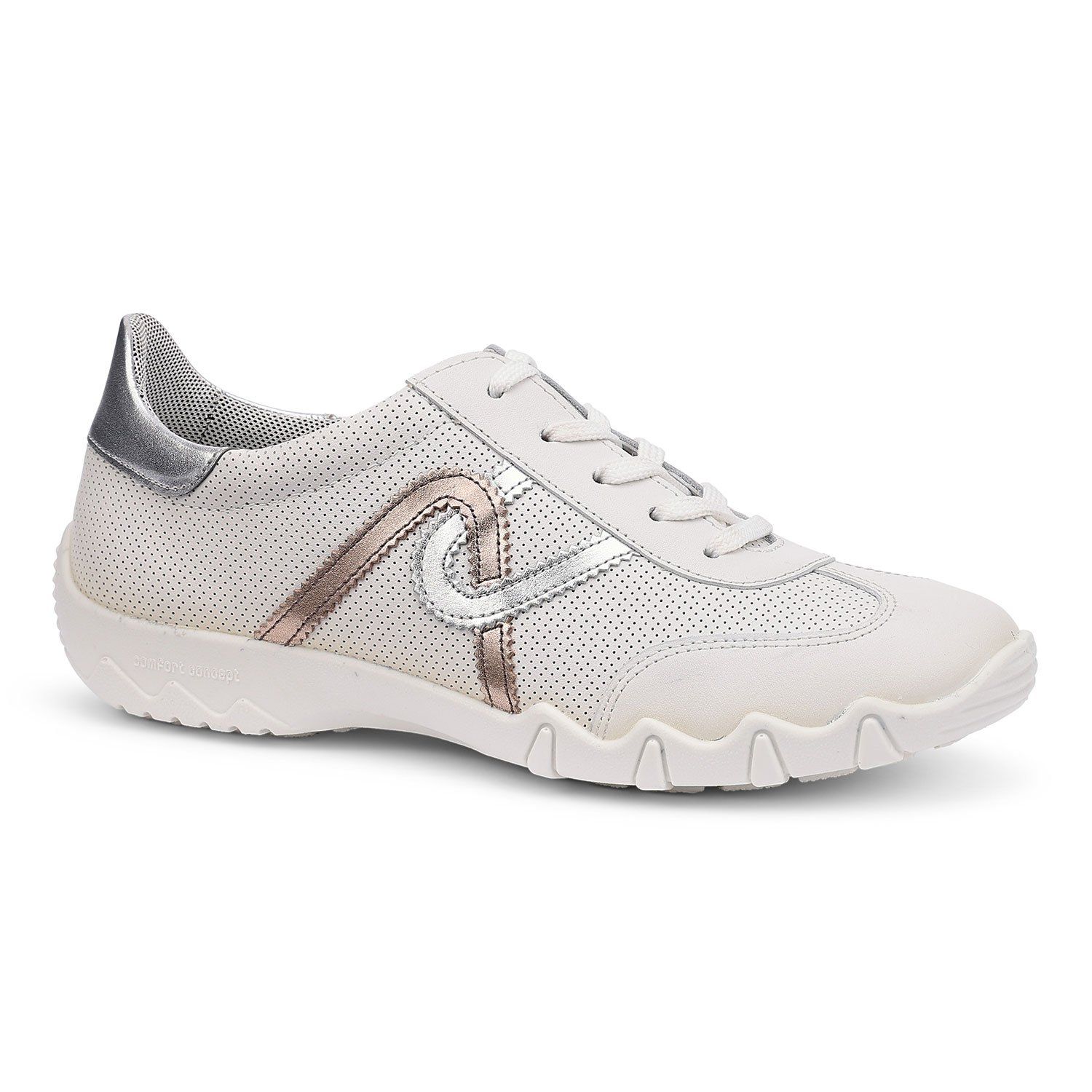 Hotter Wide Fit 'Marianne' Leather Trainers