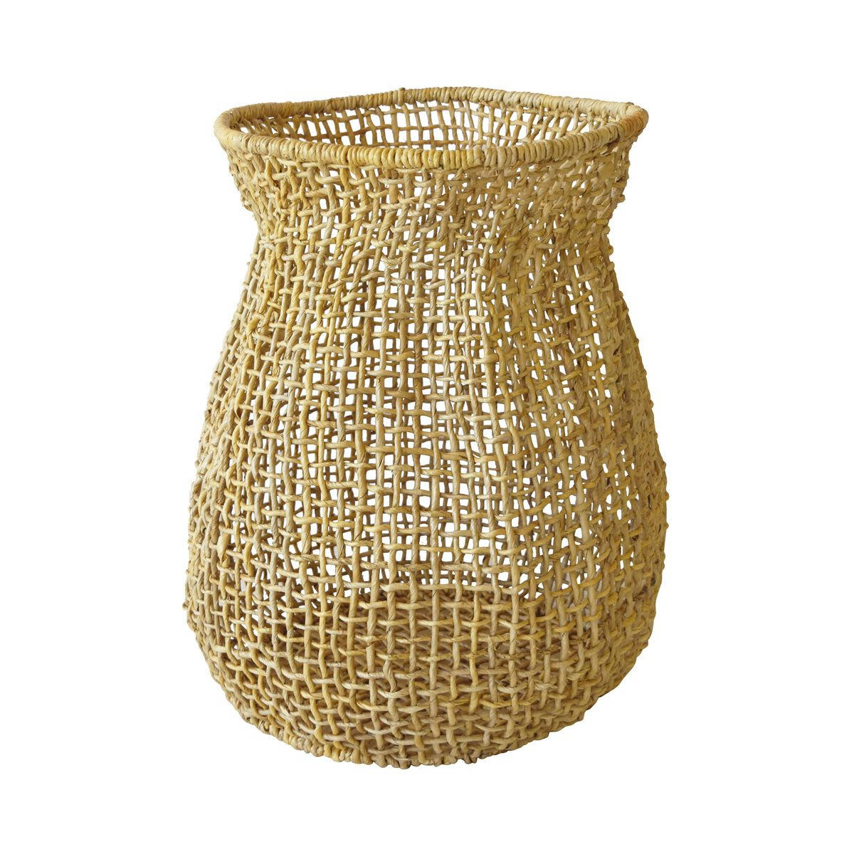 ABACA - Panier/cache-pot en fibre naturelle h50cm