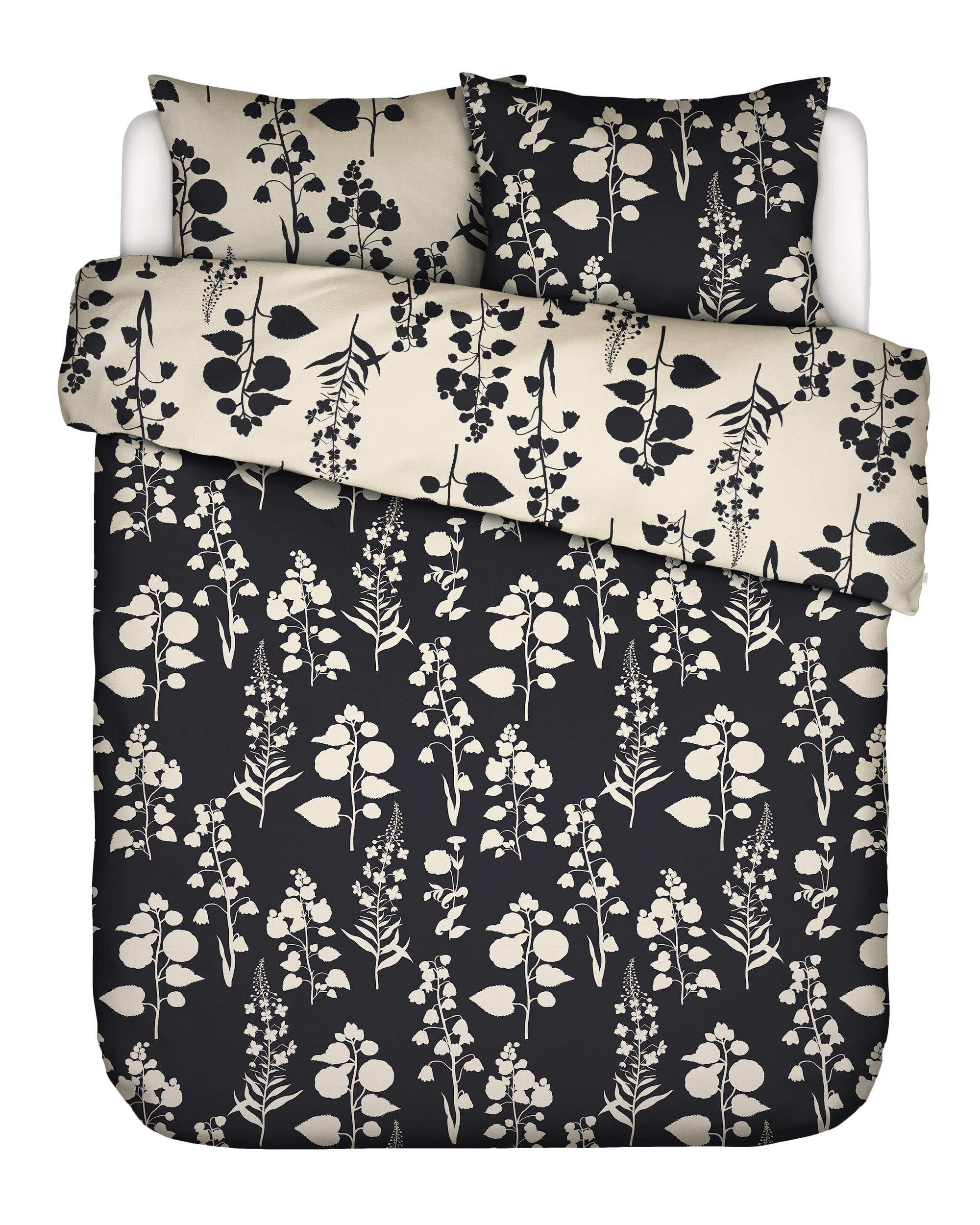 Essenza Liva Dekbedovertrek 240 x 220 220 cm - Antraciet