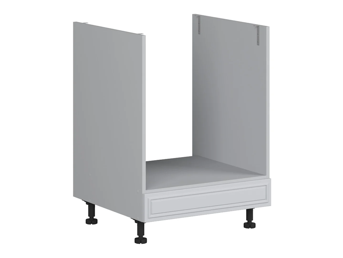 Szafka kuchenna pod zabudowę piekarnika Verdi 60 cm jasny szary mat