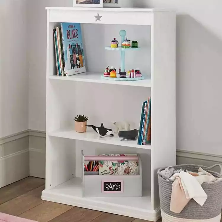Great Little Trading Company Star Bright Bookcase - White