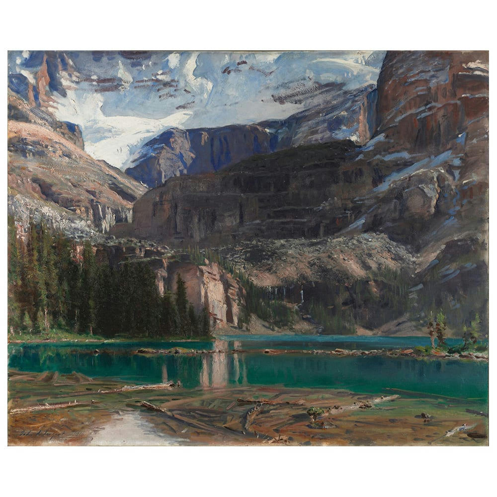 - Tableau Le Lac O'Hara John Singer Sargent 50x60cm