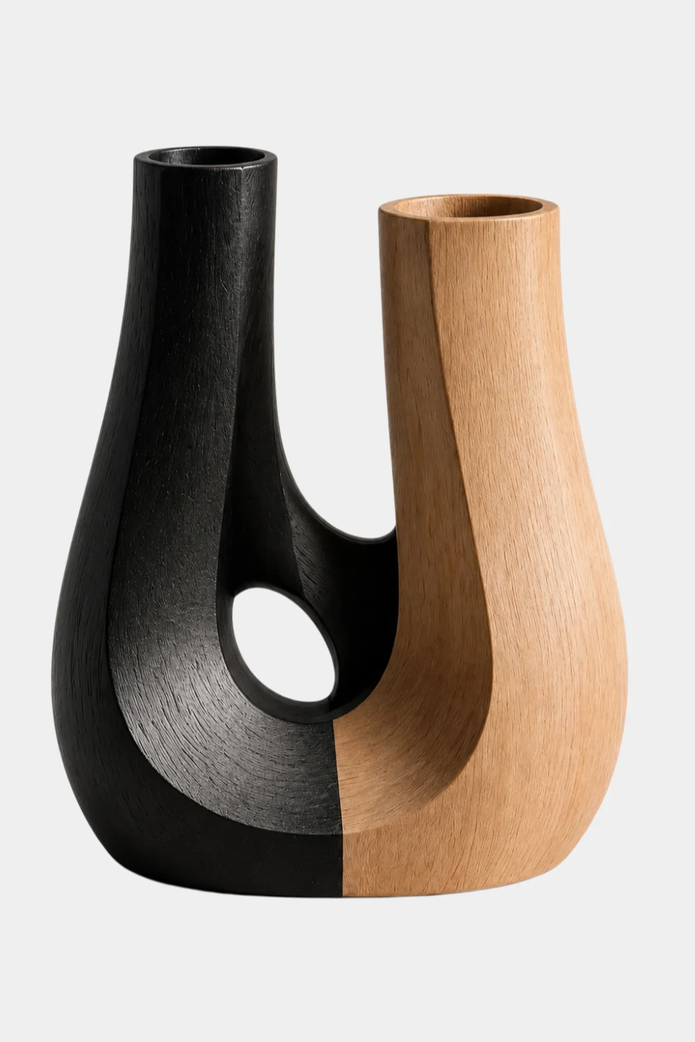 Vase Wood Sculpture #WG096