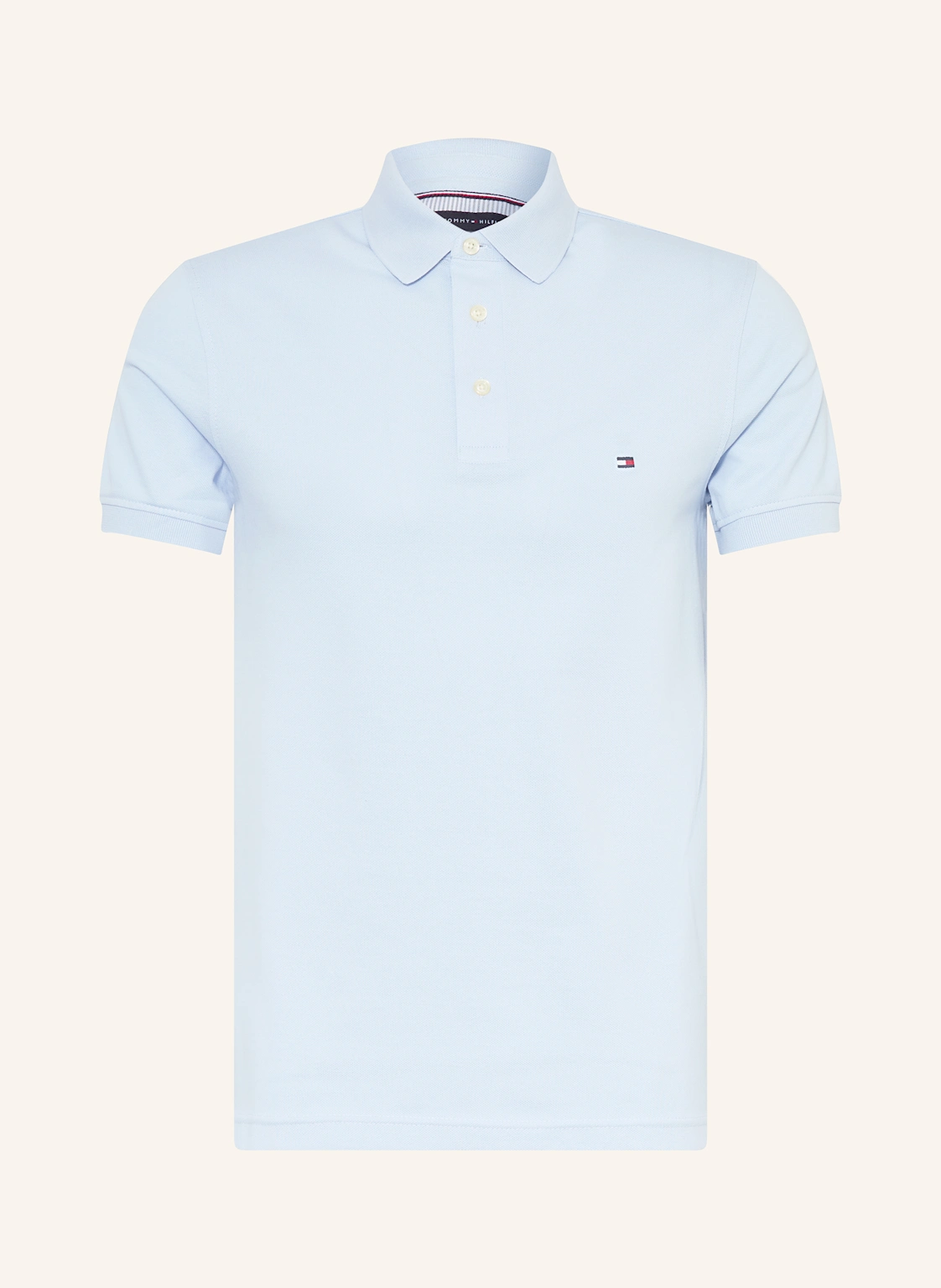 TOMMY HILFIGER Piqué-Poloshirt Slim Fit