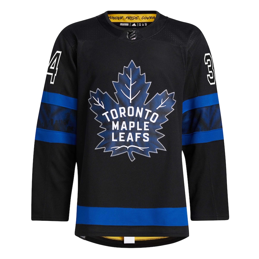 Auston Matthews Toronto Maple Leafs adidas Alternate Authentic Pro Player - Jersey - Black