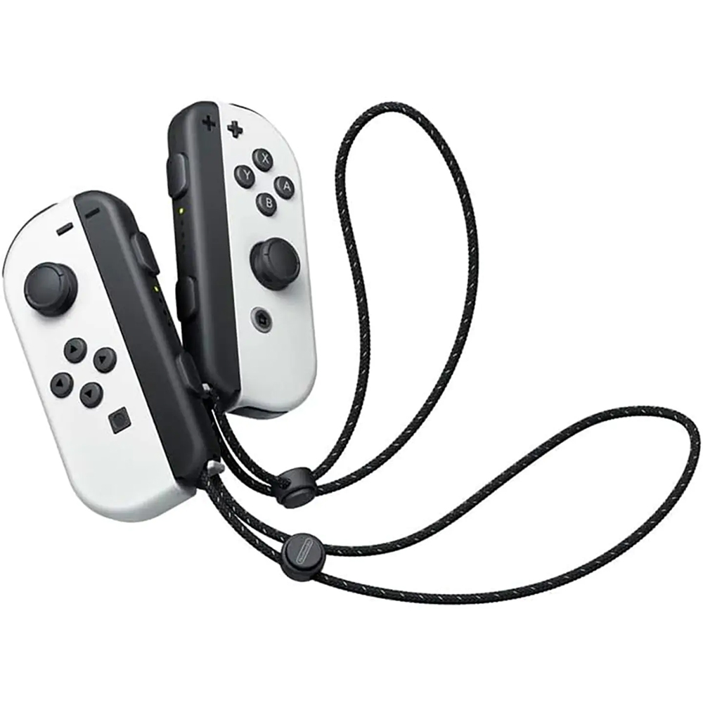 Nintendo - Geek Squad Certified Switch - OLED Model with White Joy-Con - White