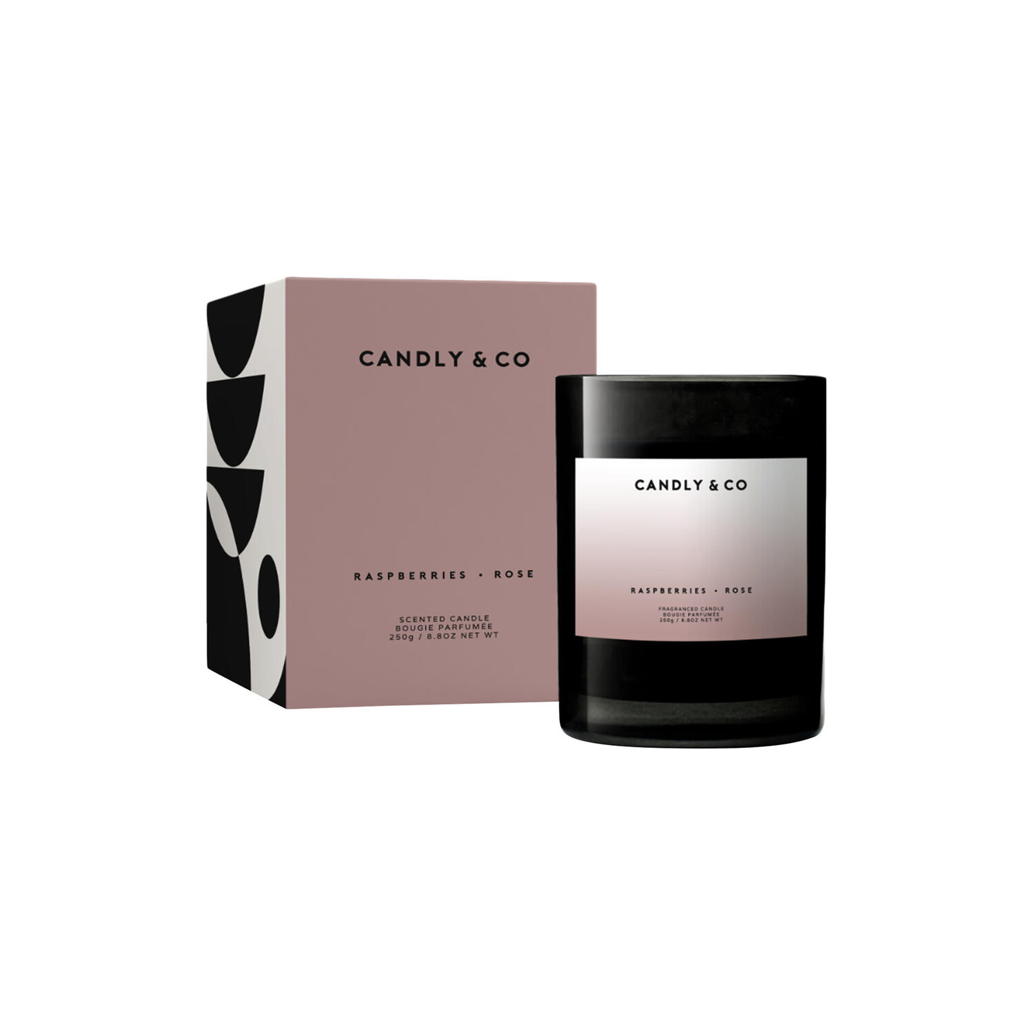 No. 7 Candle, Raspberries/Rose
