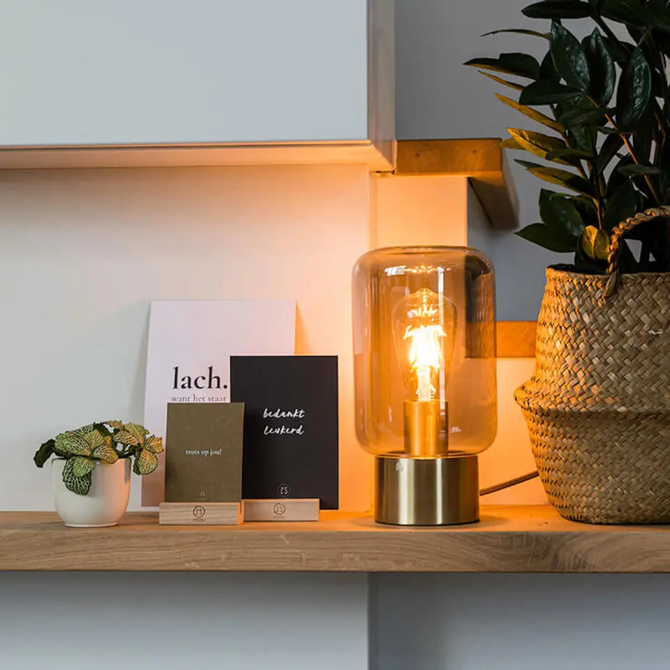 Qazqa up? en downlight lamp bliss_cute goudkleurig e27