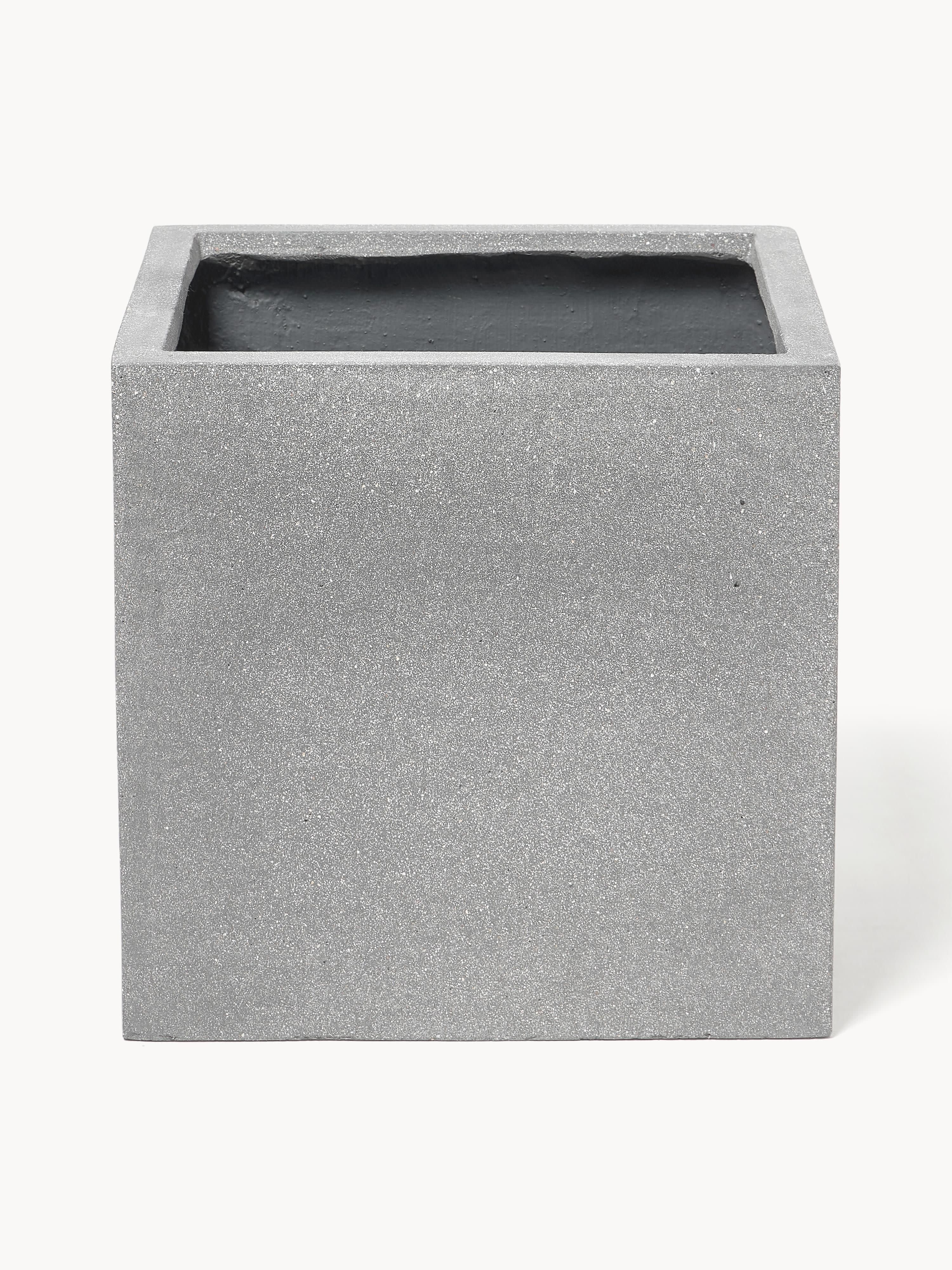 Blumentopf Tuscany aus Beton, H 40 cm