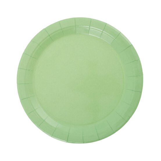 Fresh Mint Paper Plates 8 Pack