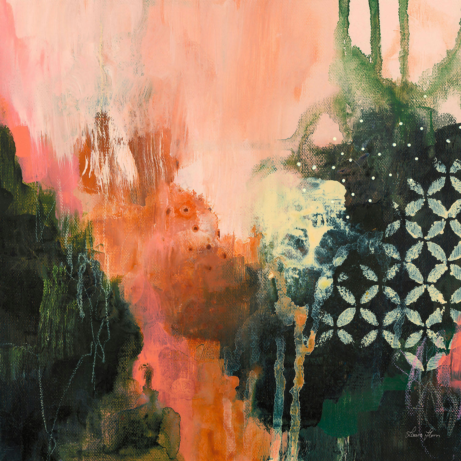 - Tableau Tips brush imprimé sur toile 100x100cm