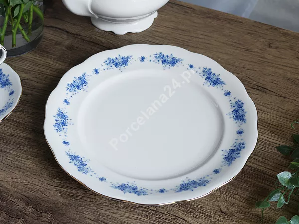 Komplet talerzy na 6 osób (18el) Ćmielów - Alaska Hellen G540