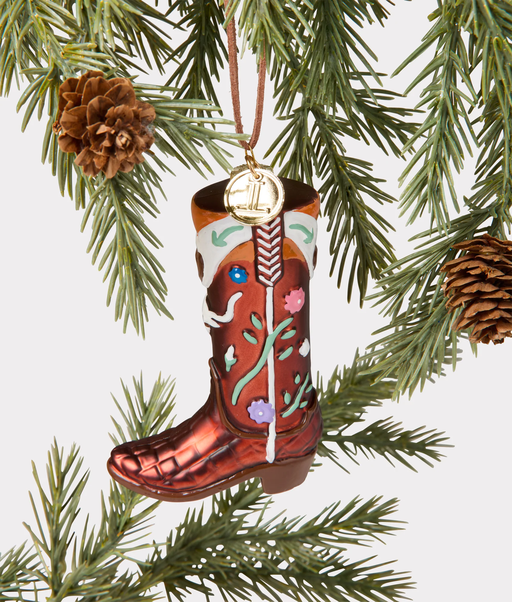 Hat Tipper Ornament - Multi