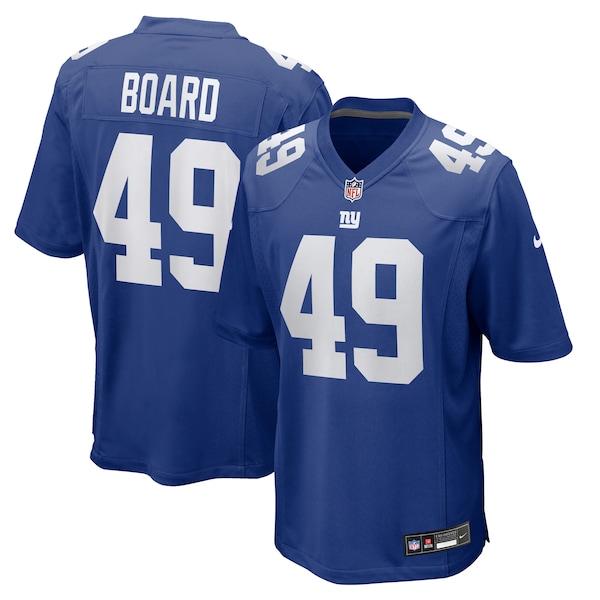 Chris Board New York Giants Nike Team Game Jersey -  Royal
