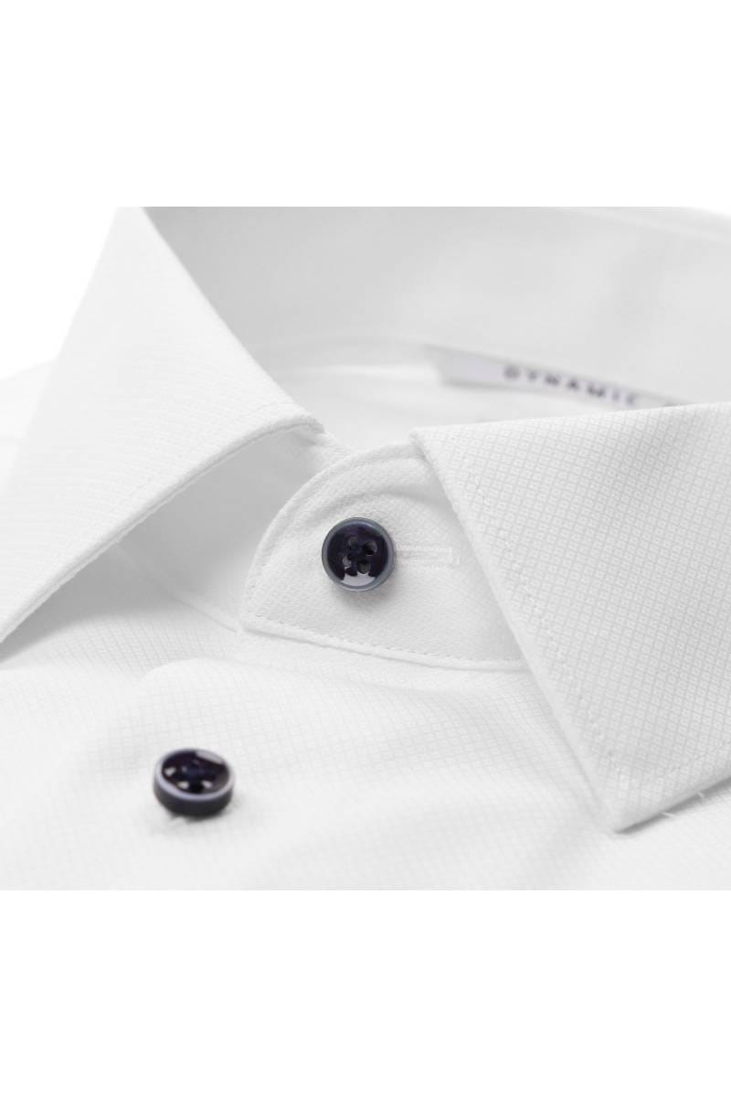 ETERNA Dynamic Cotton Comfort Fit Hemd weiss, Strukturiert