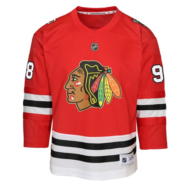 Connor Bedard Chicago Blackhawks Infant Home Centennial Replica Jersey - Red
