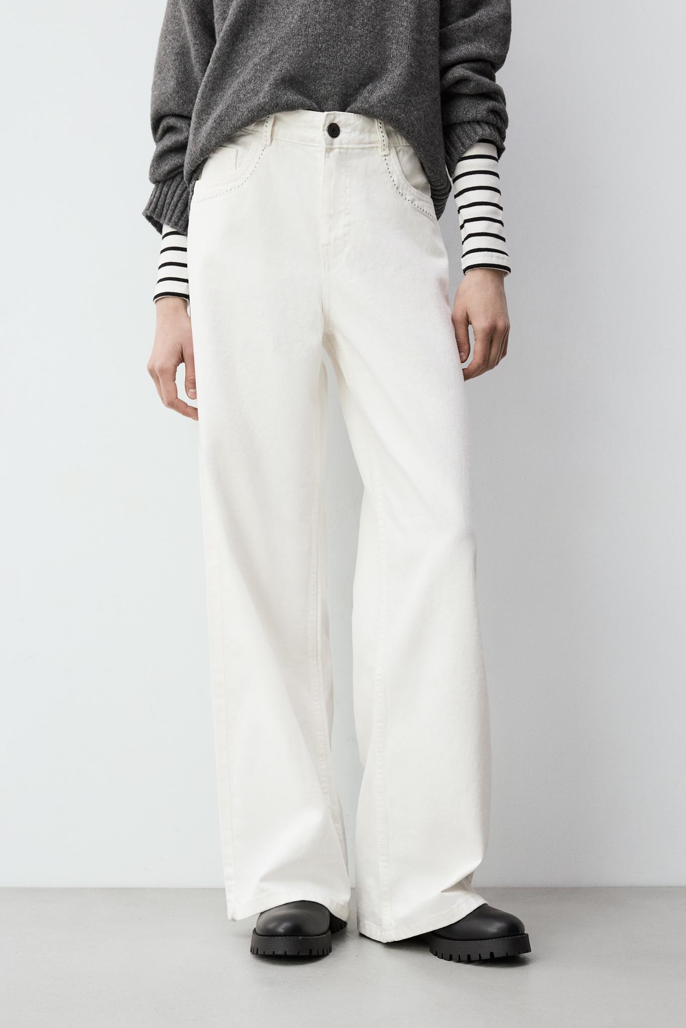 Jeans baggy tachas