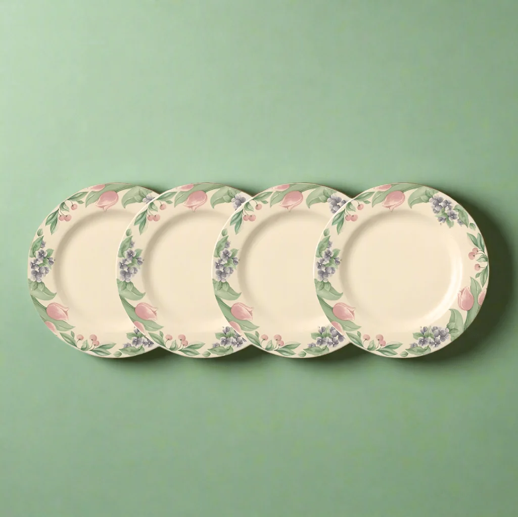 Garden Party® Set of 4 Dinner Plates