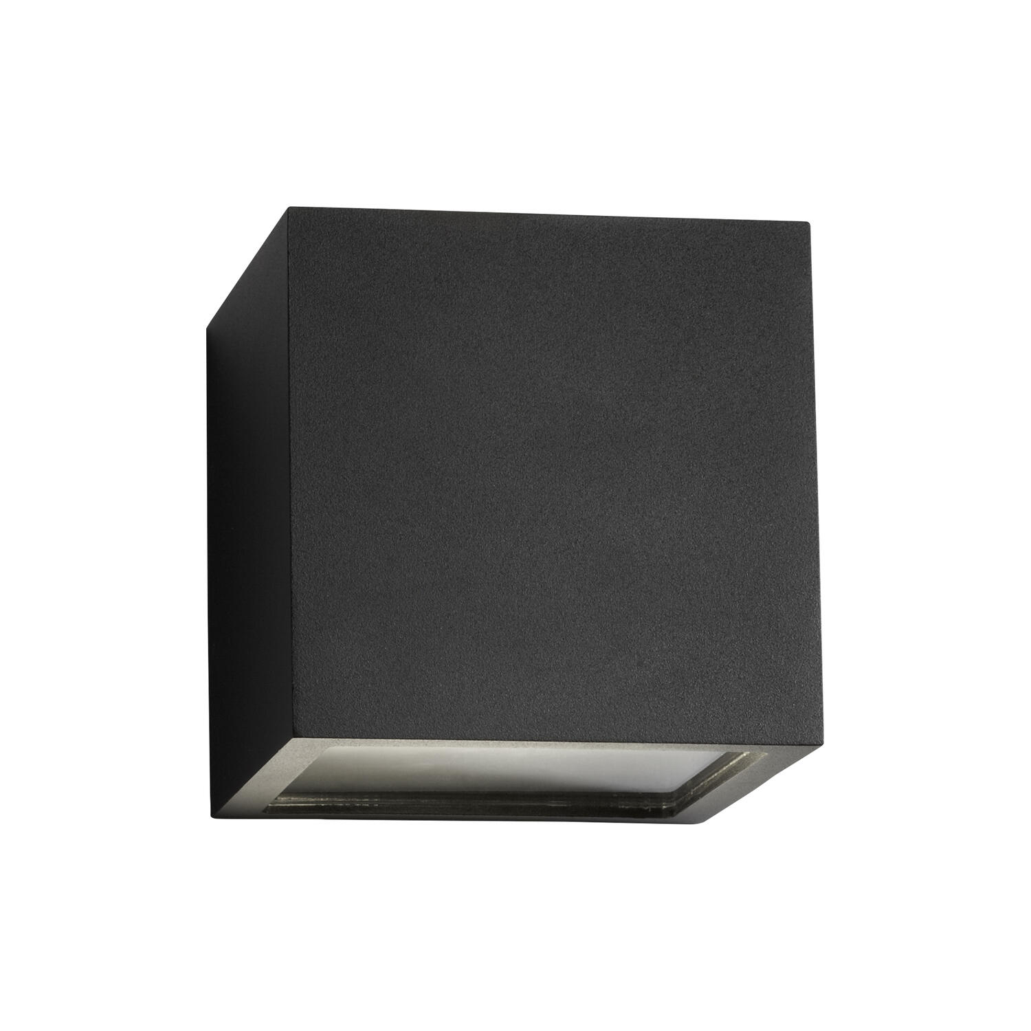 CUBE Down v&aelig;glampe, sort