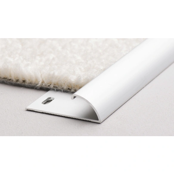 Abschlussprofil, BxH: 25 x 13.2 mm, gelocht