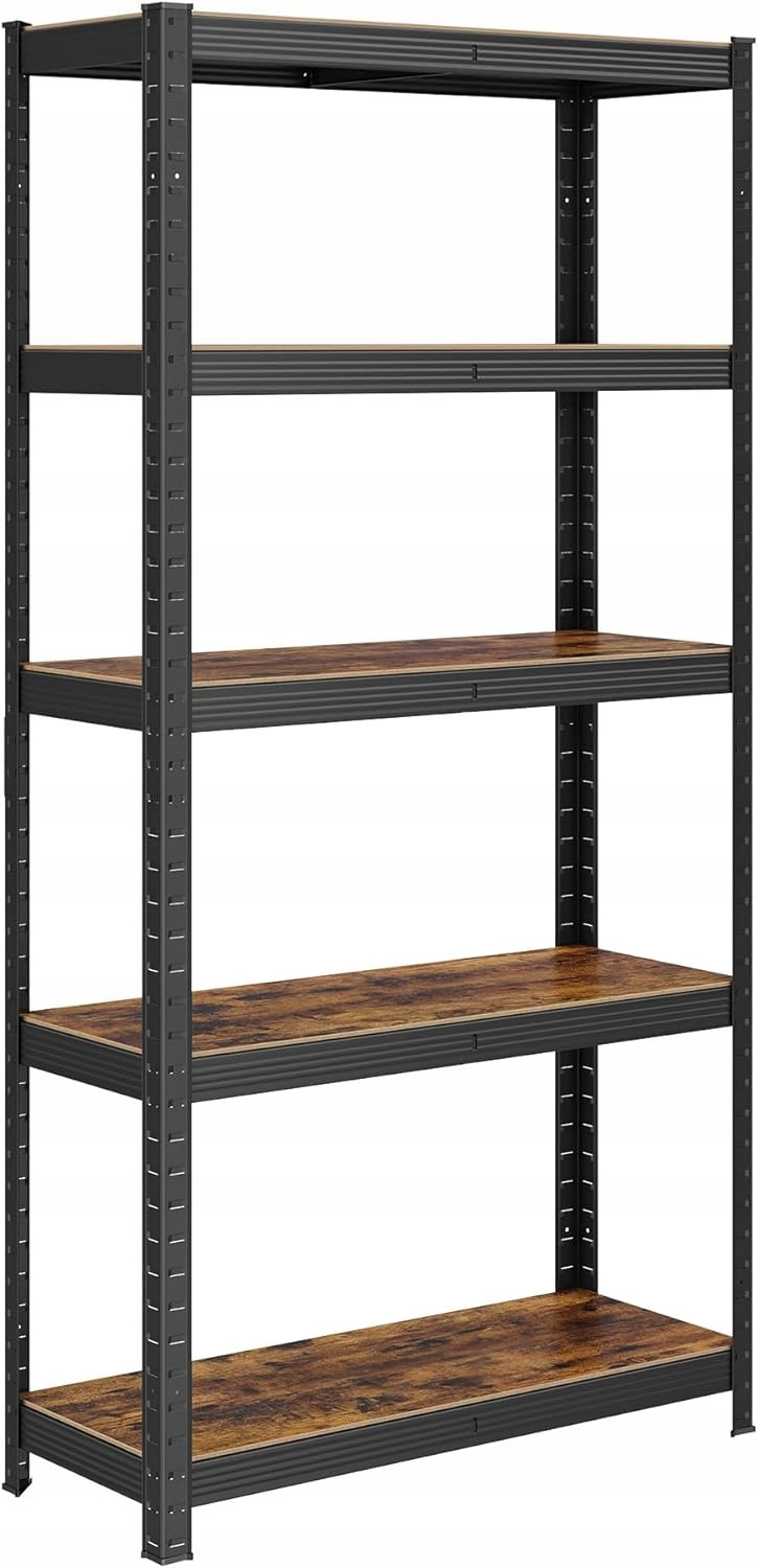 Regał stojący na książki 5 półek 75x150x30 Loft GLR030B01